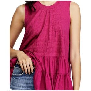 Free People Right on Time Tunic Tank Top